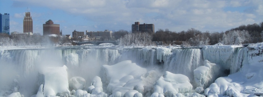 Frozen Niagara Falls 2014