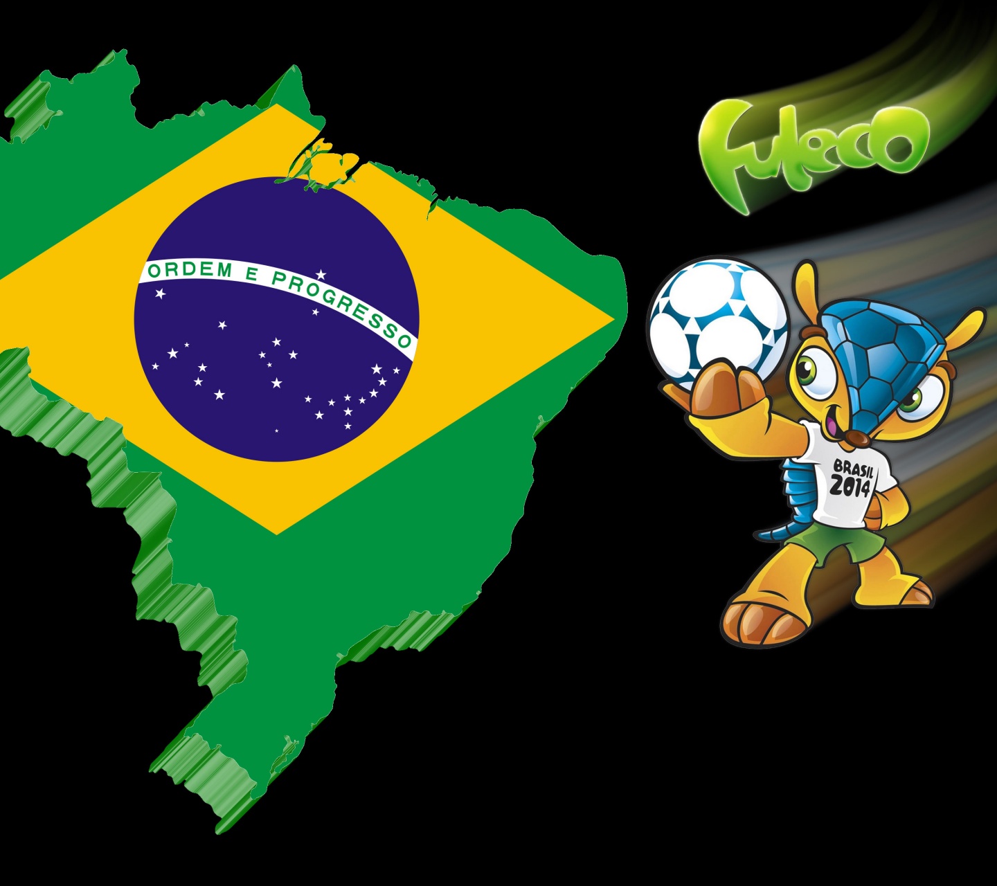 Fuleco Mascot Brazil 2014 World Cup