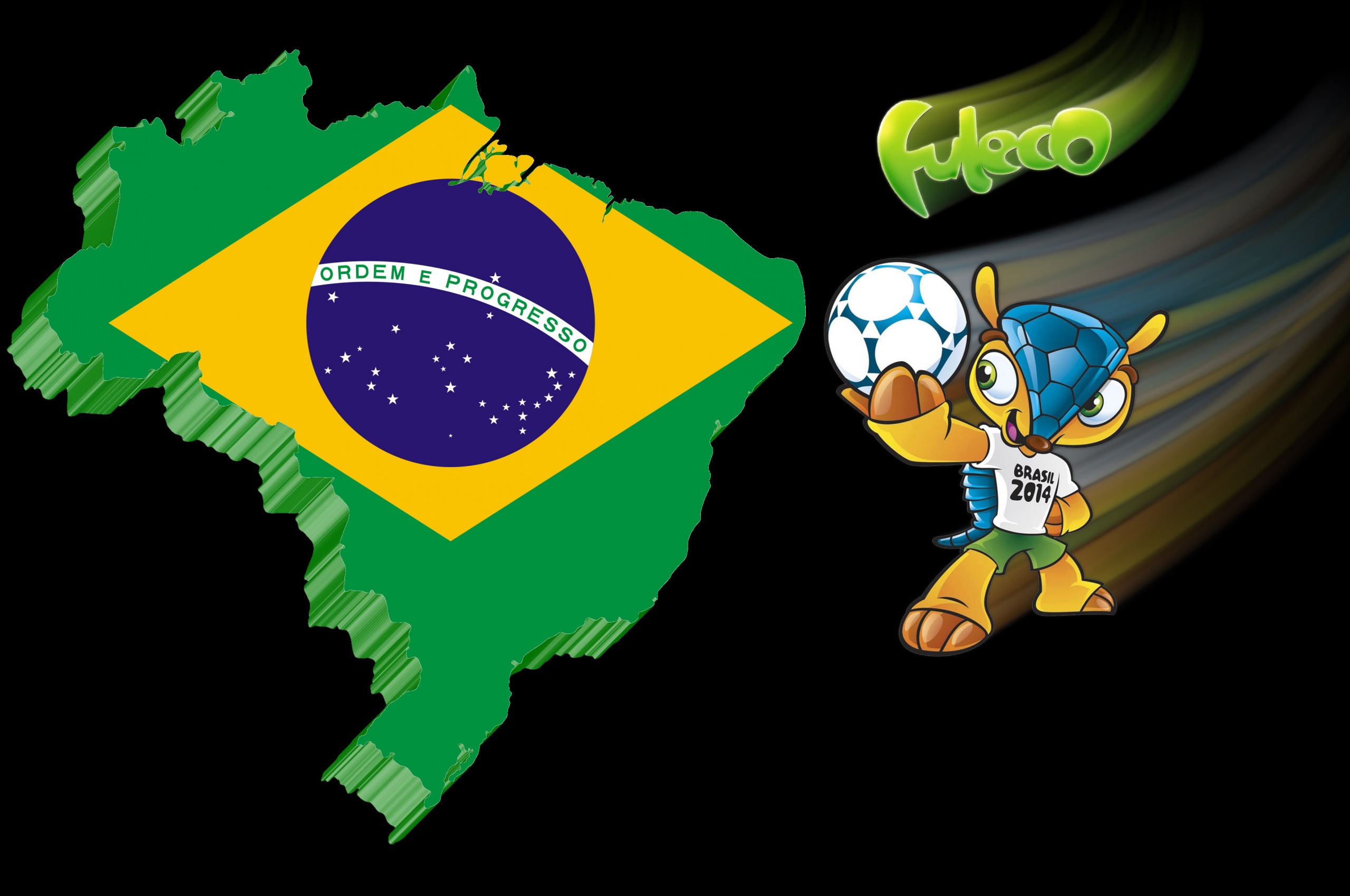Fuleco Mascot Brazil 2014 World Cup