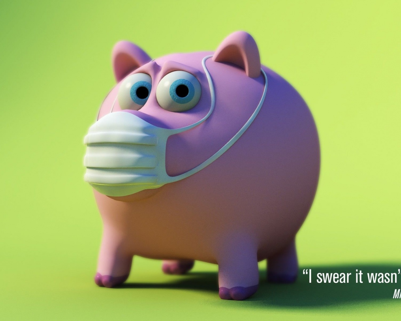 Funny Pigs Swine Flu