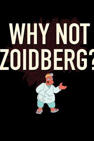 Futurama Funny Dr Zoidberg Questions Black Background