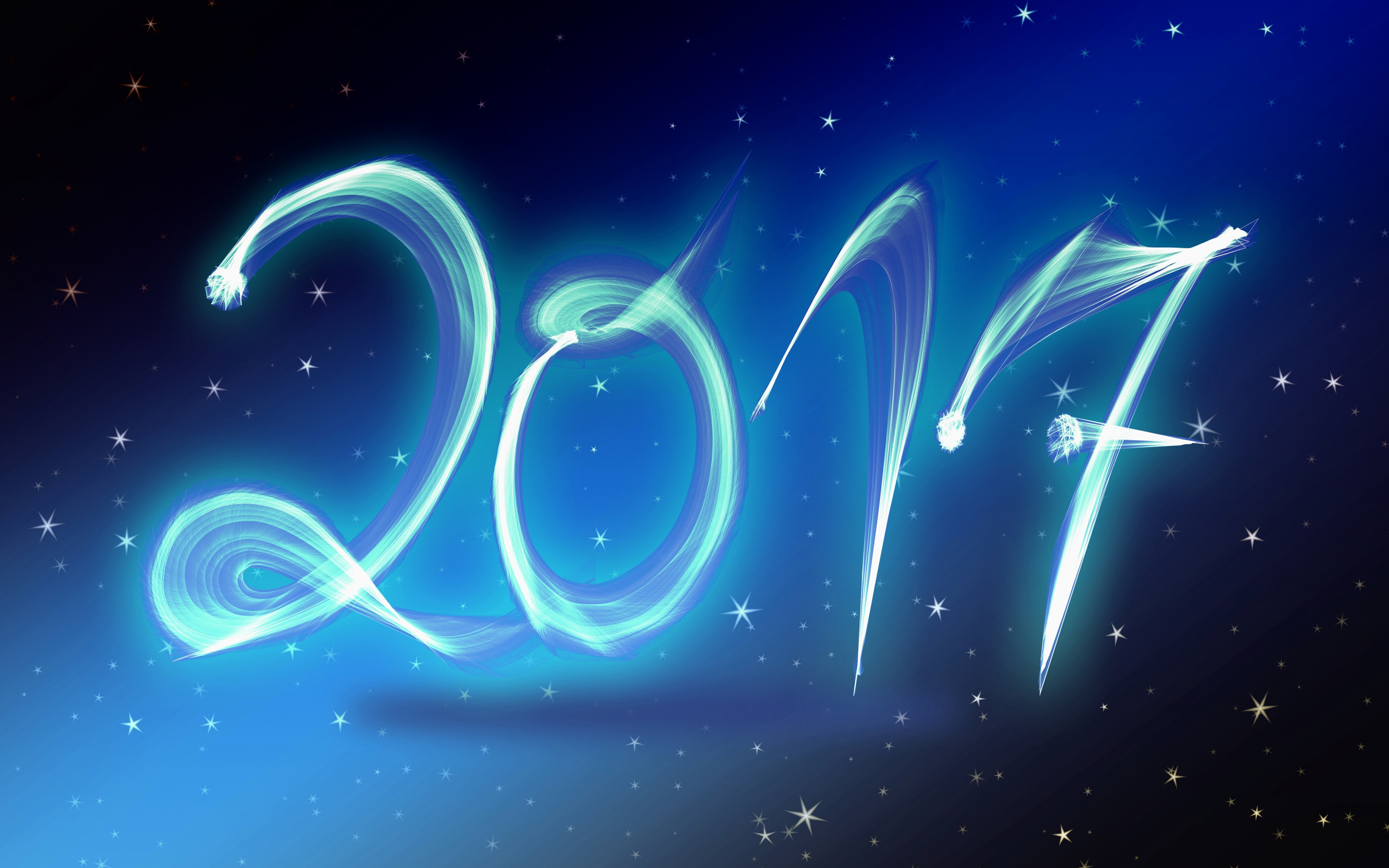 Glow 2017 Happy New Year
