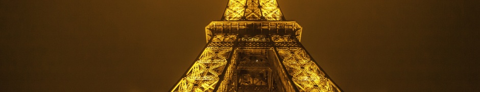 Glowing Eiffel Tower
