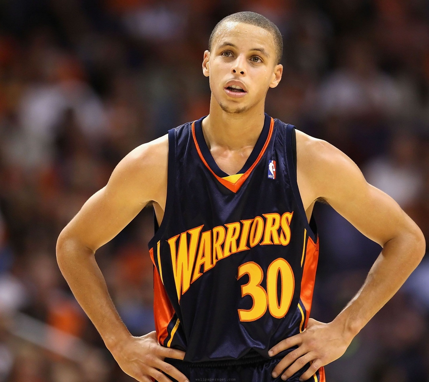Golden State Warriors Nba American Basketball Rearguard Stephen Curry