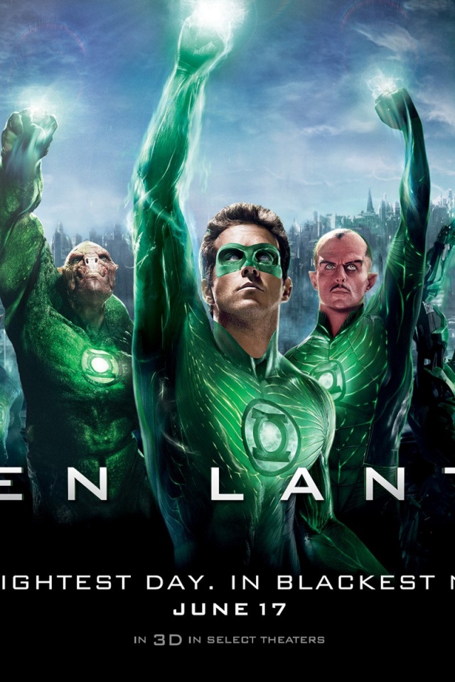 Green Lantern Movie Wallpaper Fists