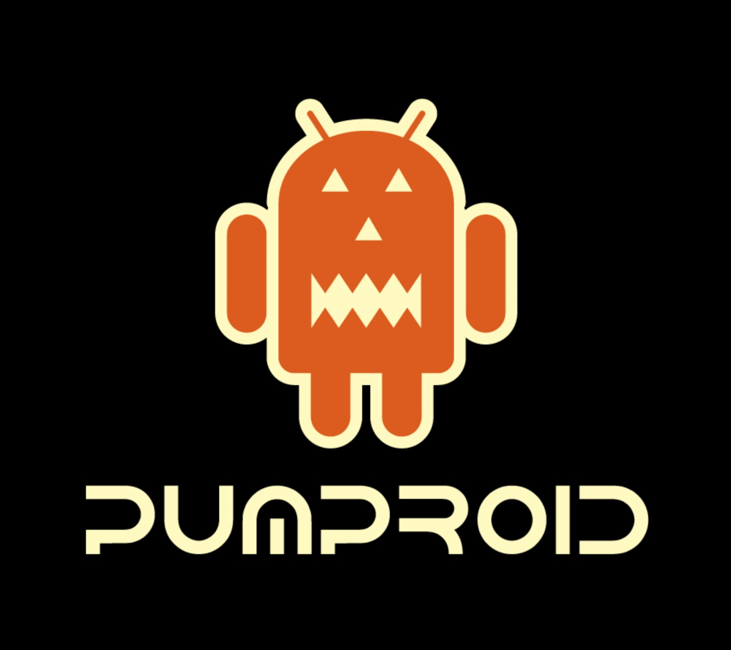 Halloween Android Logo