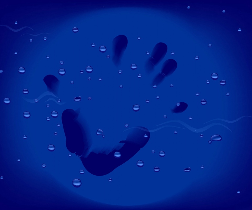 Handprint Underwater Theme