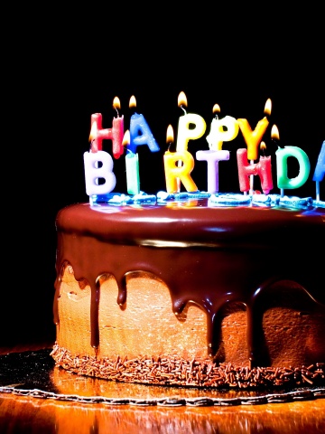 Happy Birthday Wish On Cake