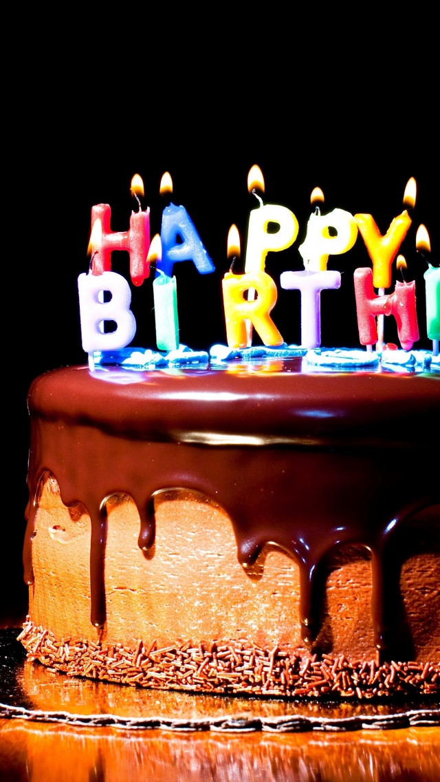 Happy Birthday Wish On Cake