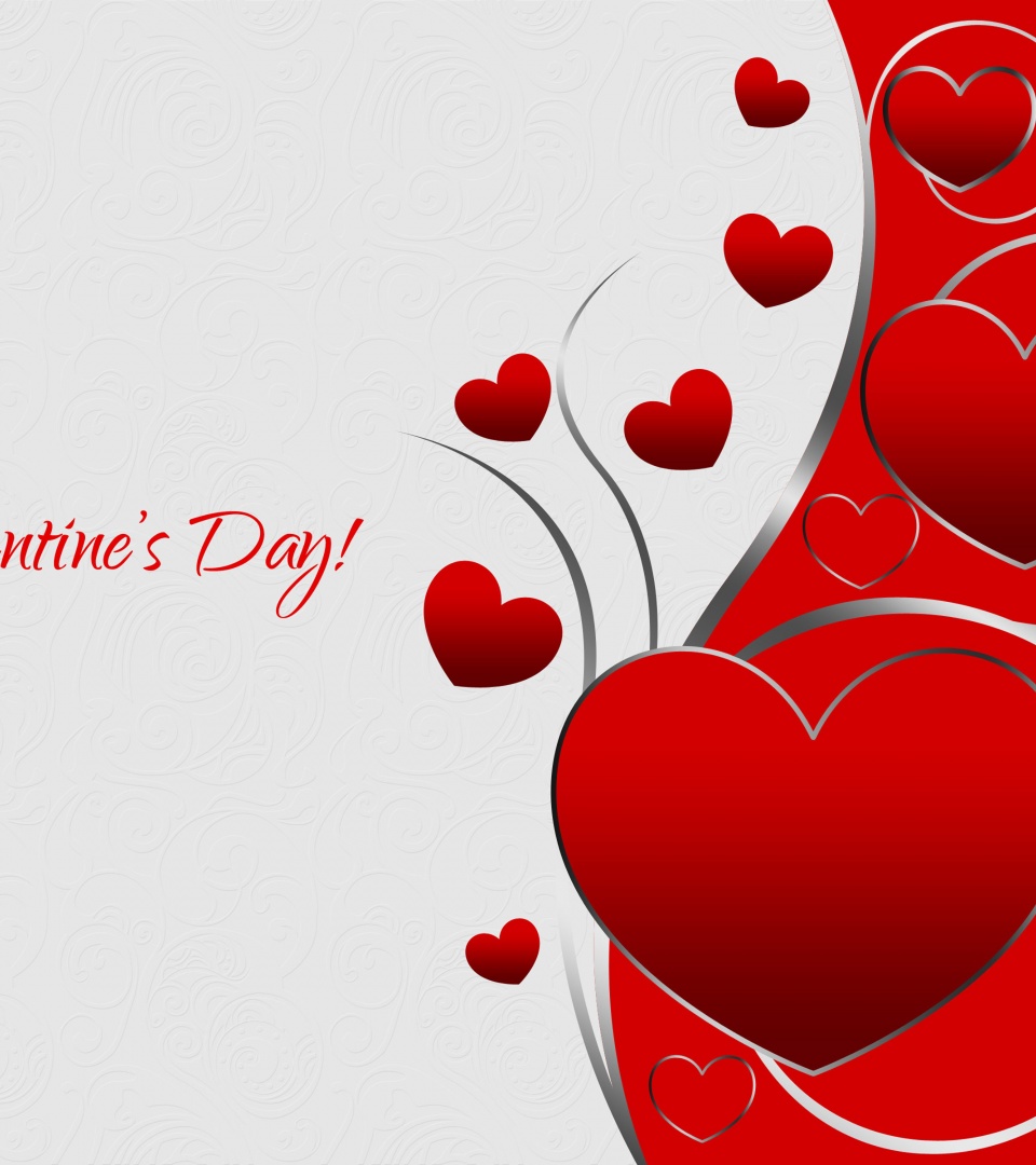 Happy Valentines Day Hearts