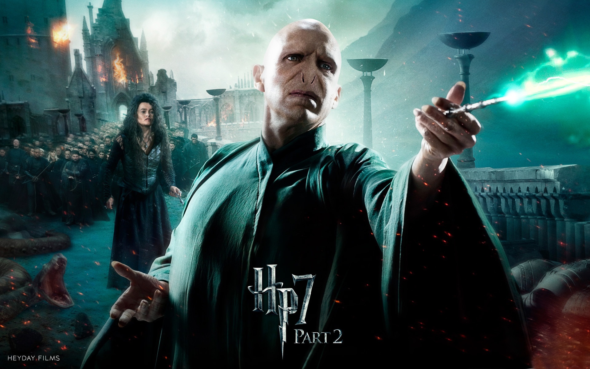Harry Potter And The Deathly Hallows It All Ends Wallpaper