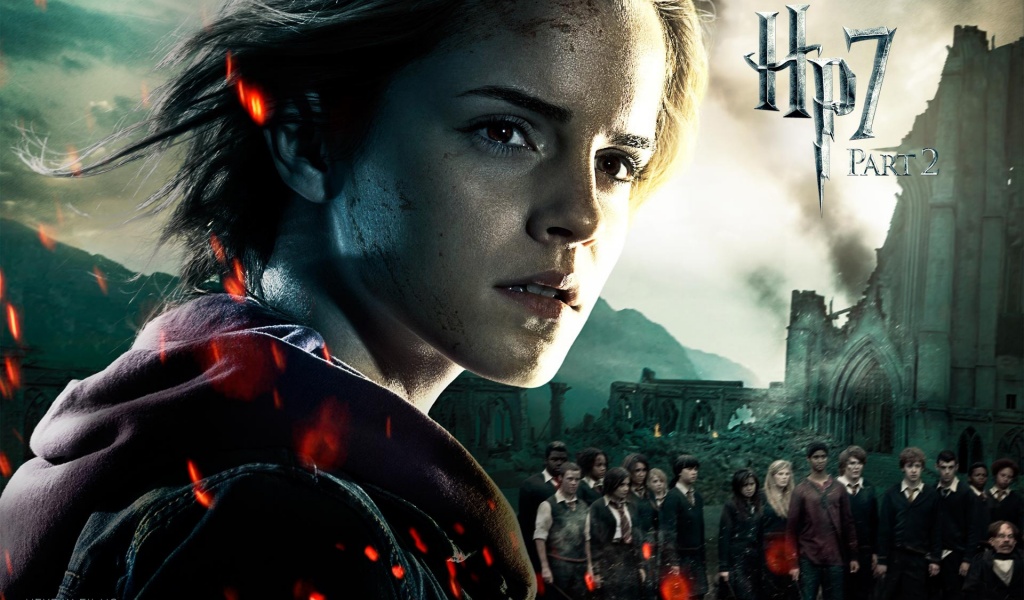 Harry Potter And The Deathly Hallows Part 2 Hermione Wallpaper