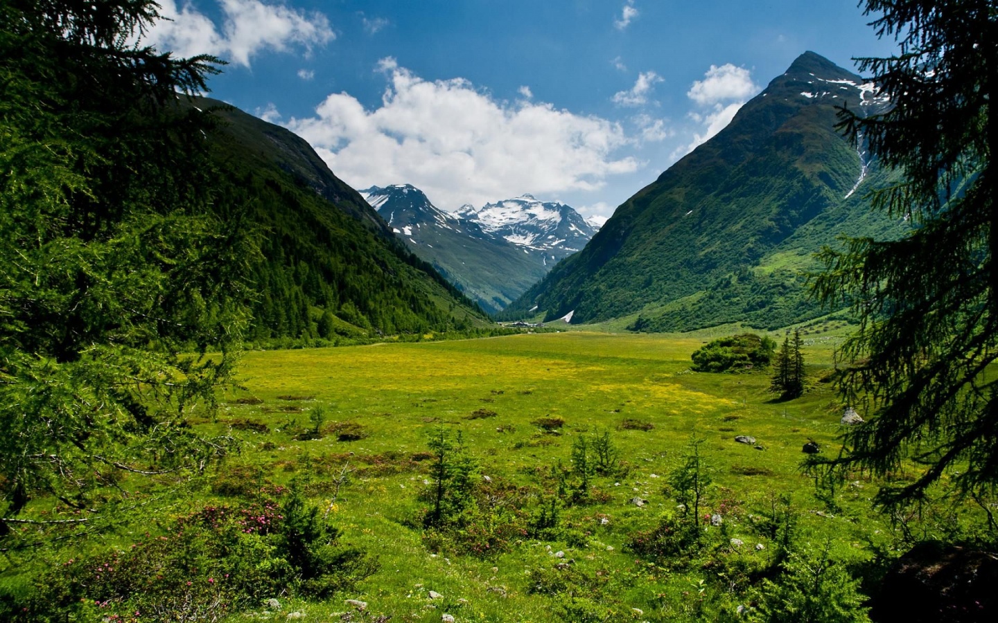 Hohe Tauern National Park Tyrol Austria Fantastic World Mountains Resort Nature Landscapes