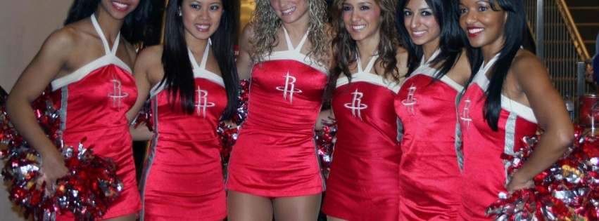 Houston Rockets Nba American Basketball Power Dancers