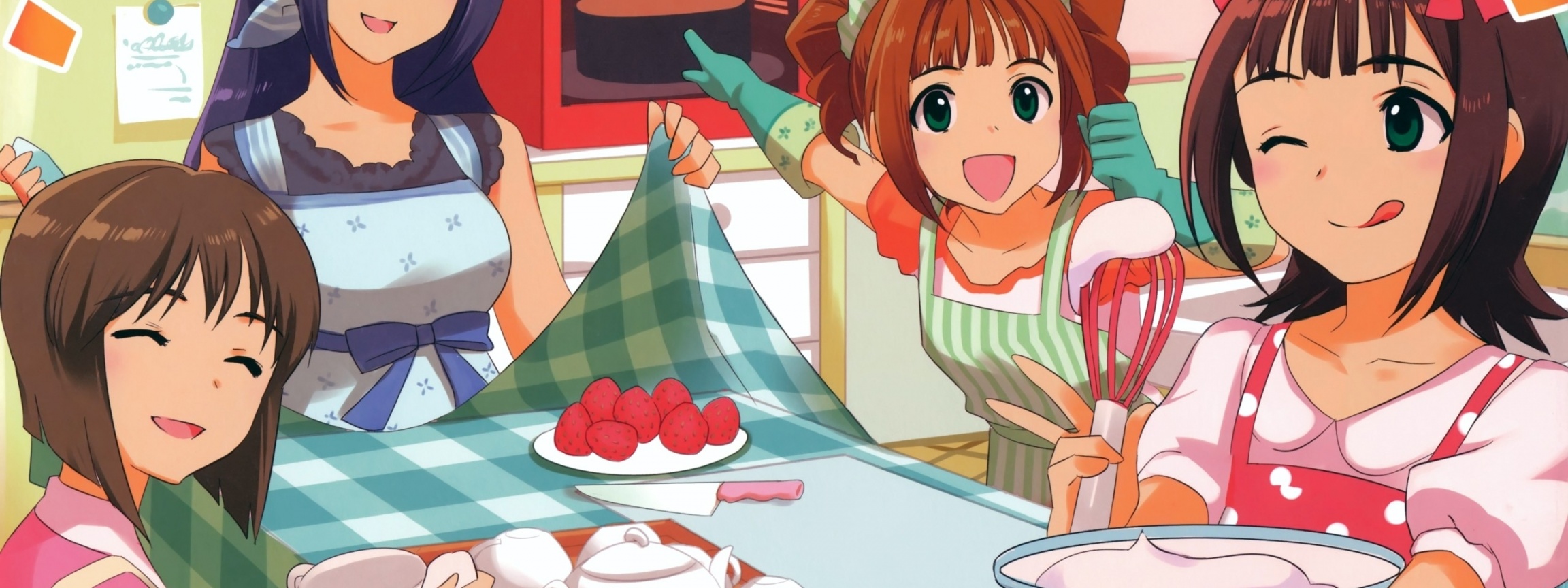 Idolmaster Xenoglossia Food Happy Anime