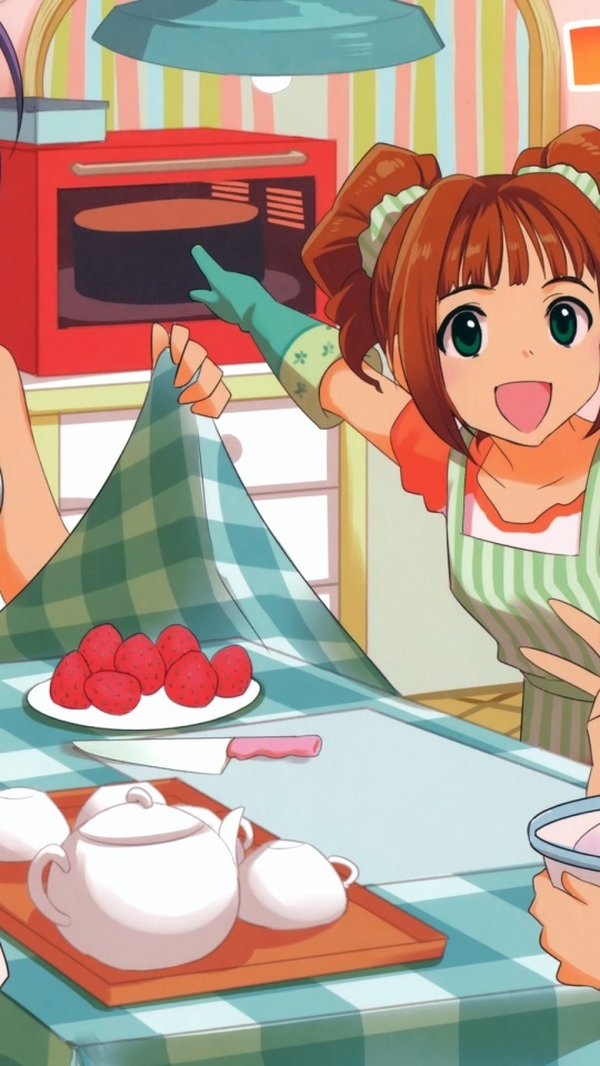 Idolmaster Xenoglossia Food Happy Anime