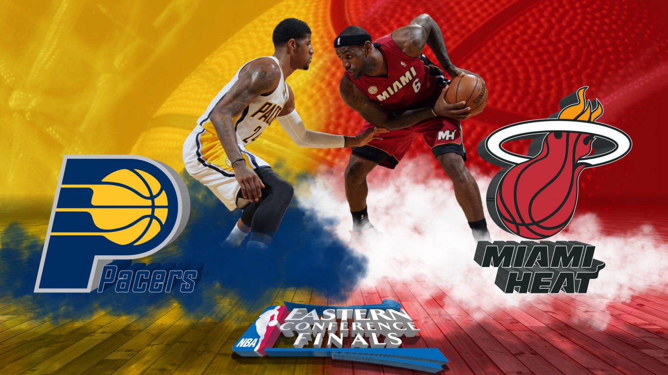 Indiana Pacers Vs Miami Heat 2014