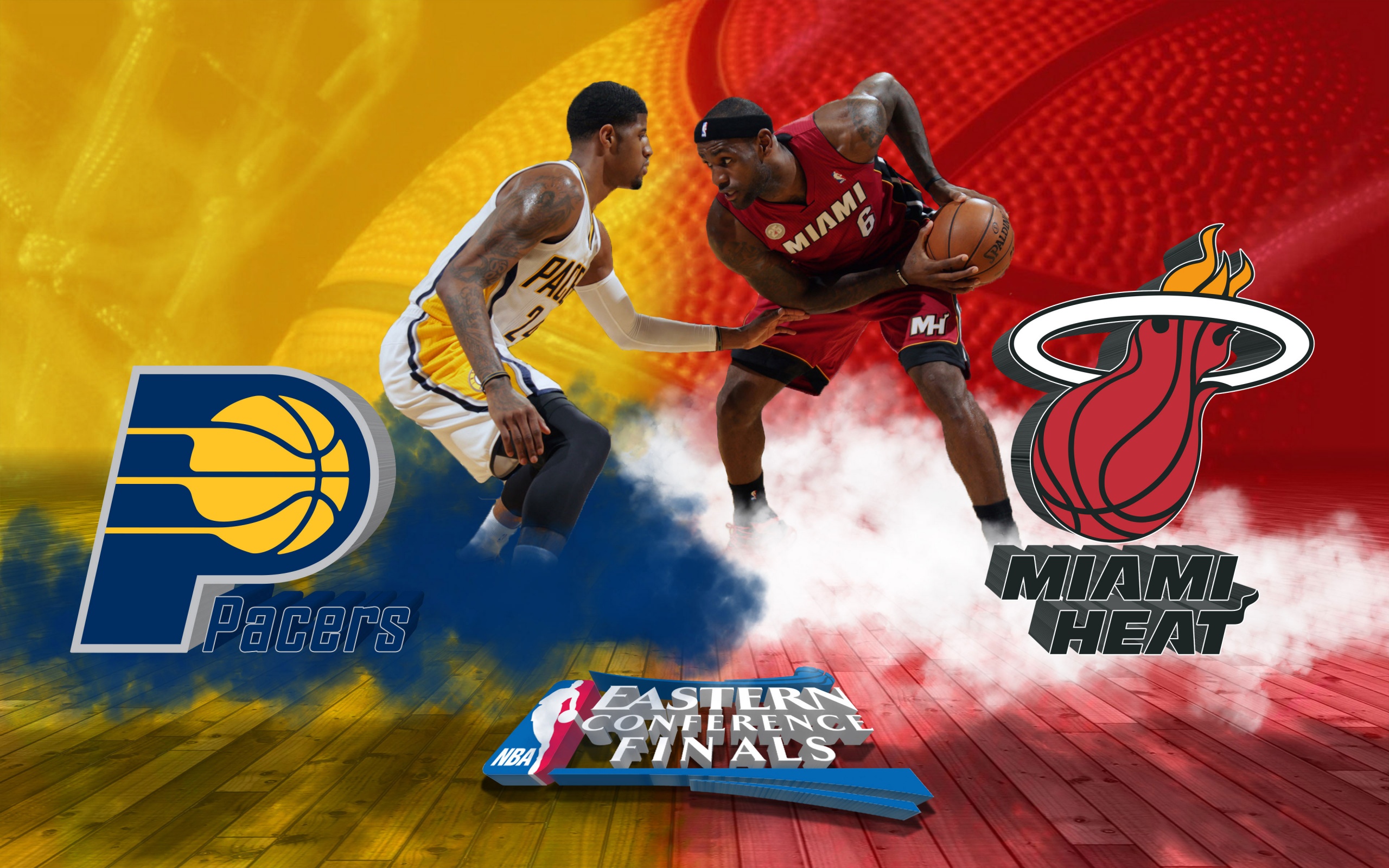 Indiana Pacers Vs Miami Heat 2014
