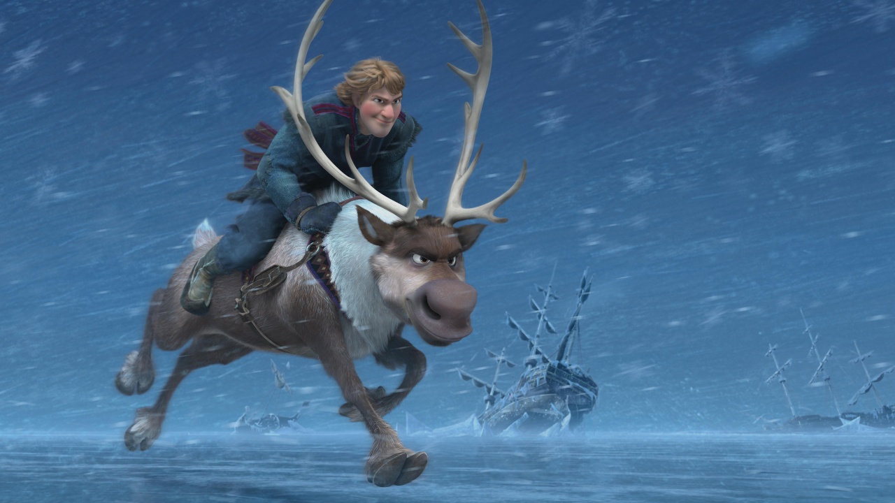 Kristoff And Sven - Frozen Film
