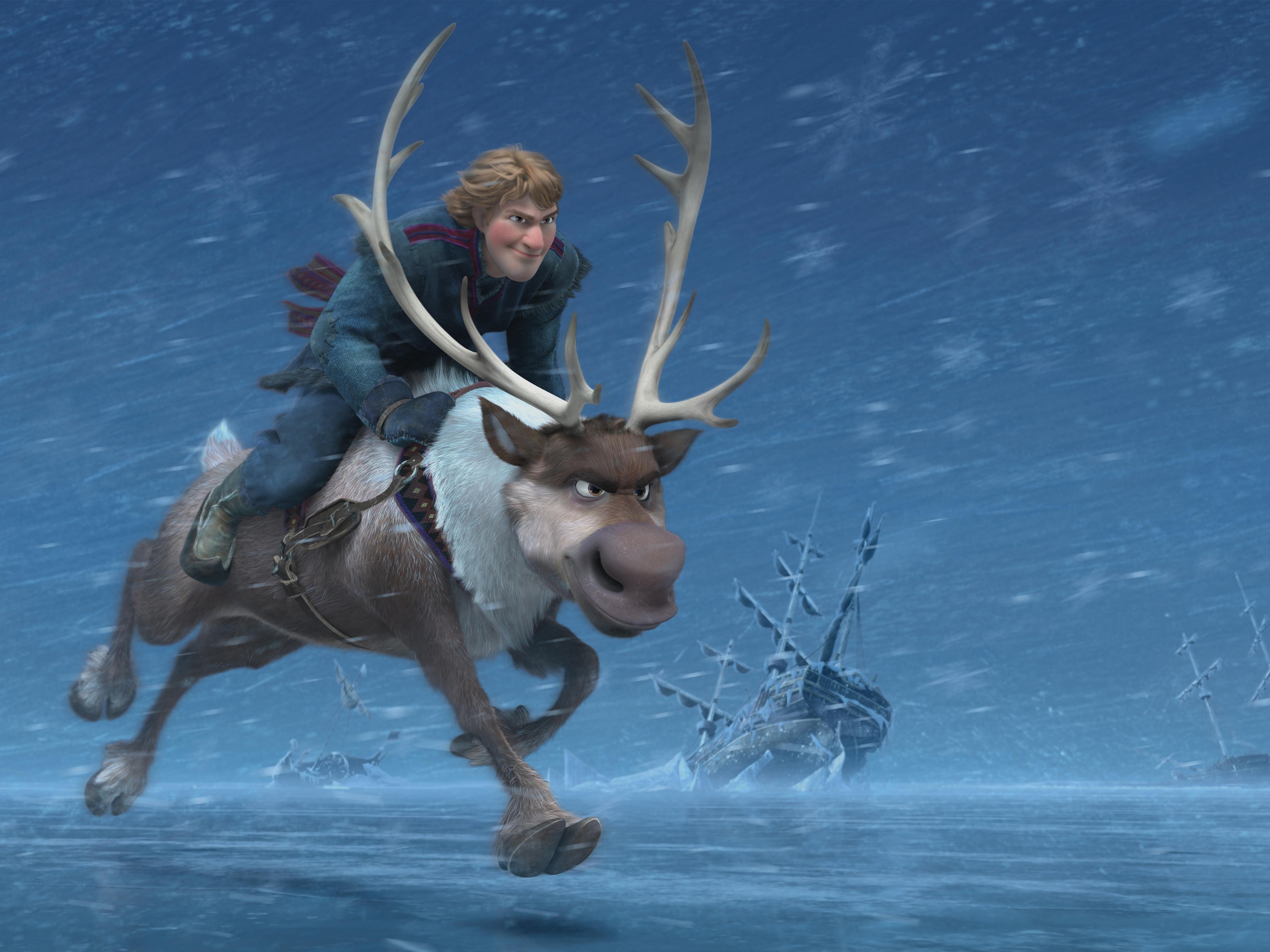 Kristoff And Sven - Frozen Film