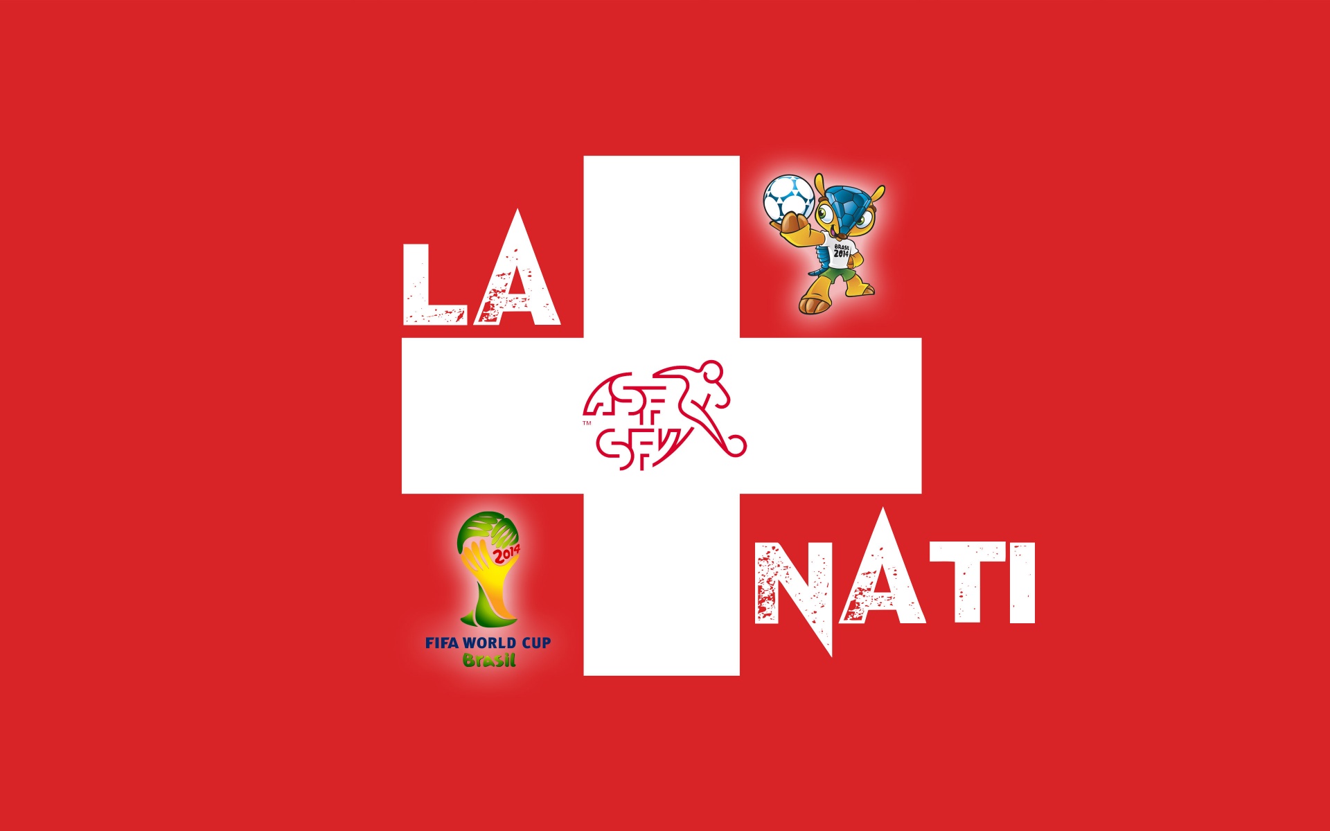 La Nati Switzerland Football Crest Logo