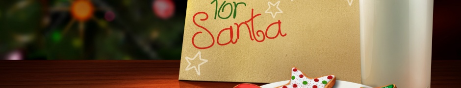 Letter And Cookies For Santa
