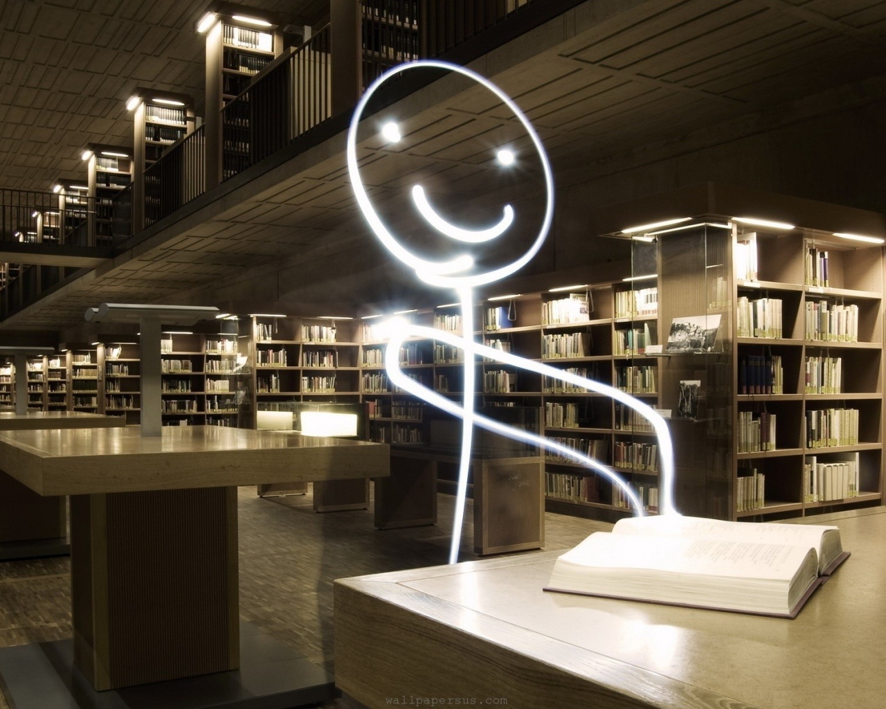 Light Photography Funny Library