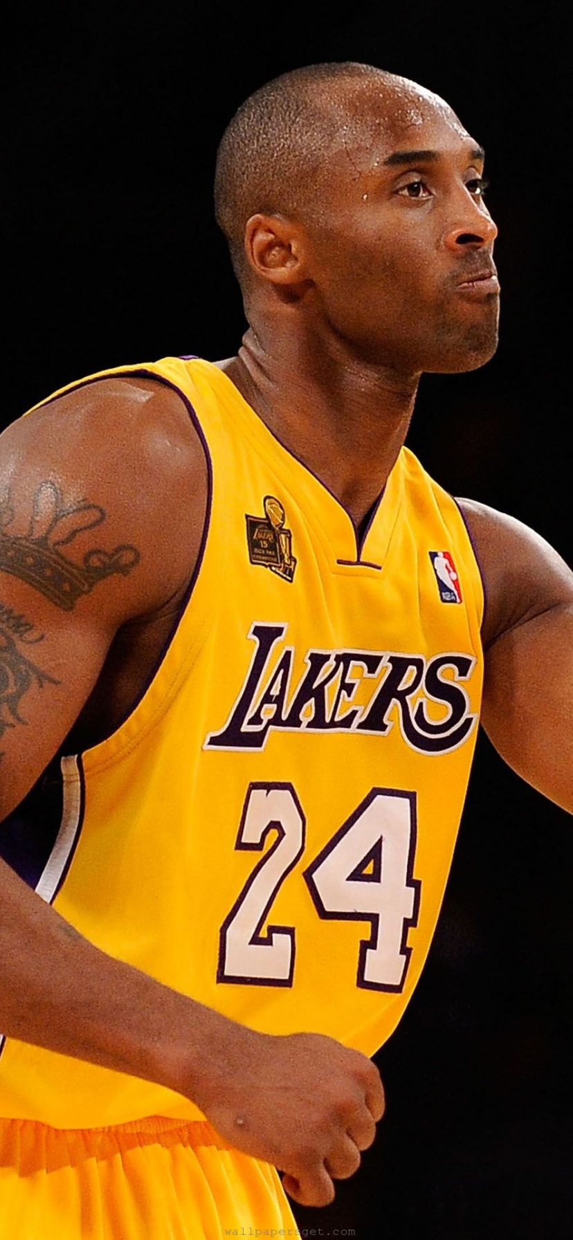 Los Angeles Lakers American Professional Basketball Kobe Bryant Pose