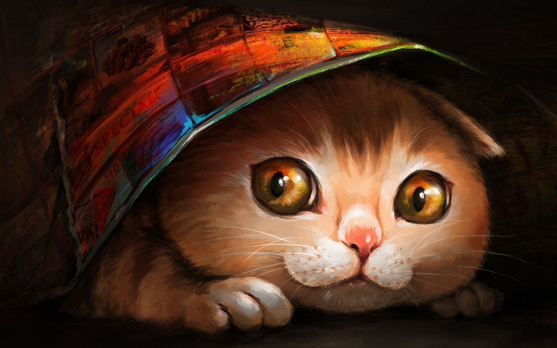 Lovely Cat Painting1