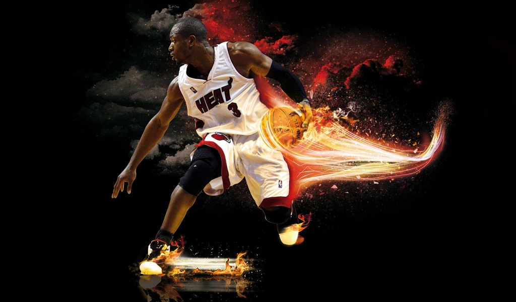 Miami Heat American Professional Basketball Dwyane Wade The Flash