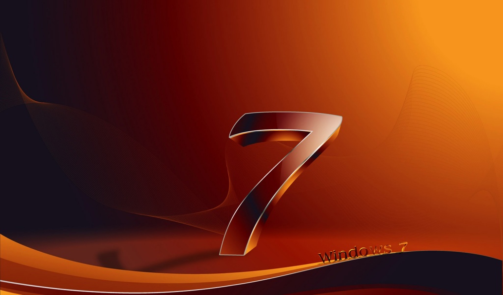 Microsoft Windows 7 - 3D Logo