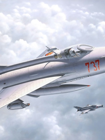 MiG-21 Supersonic Fighter Aircraft