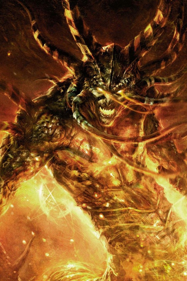 Miscellaneous Digital Art Demon Fire Demon
