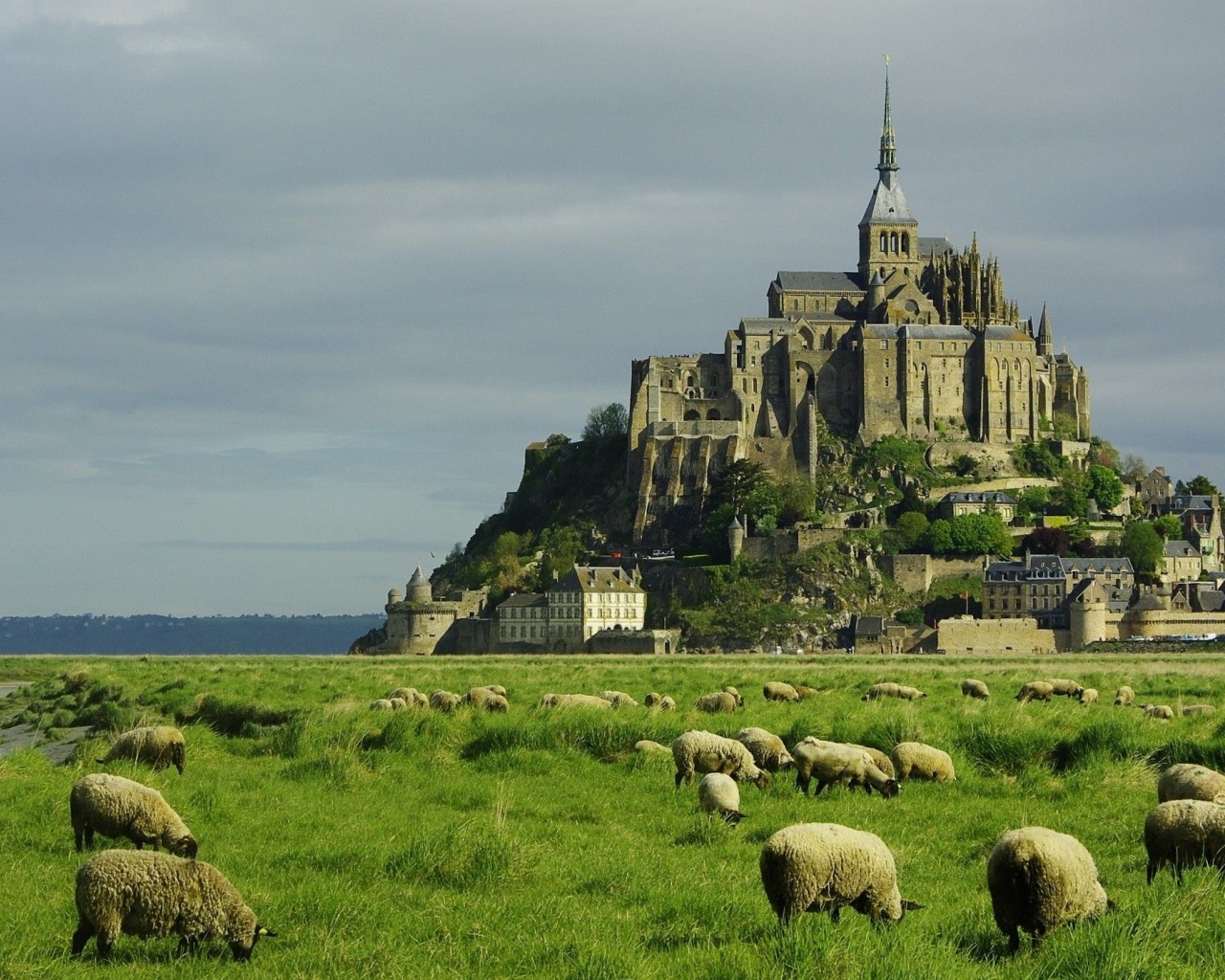 Mont Saint Michel Lower Normandy France