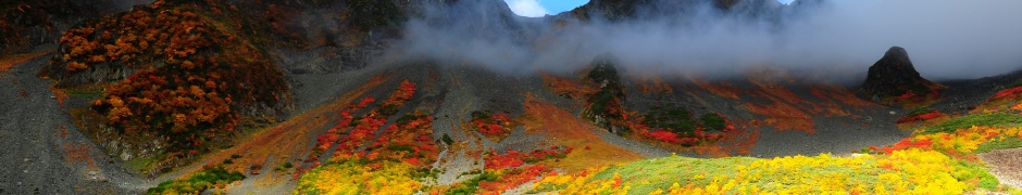 Mountains Autumn Scenery