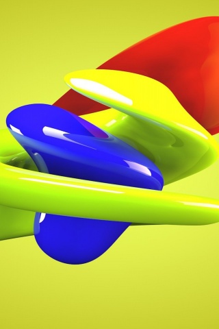 Multicolored 3D Sculpture