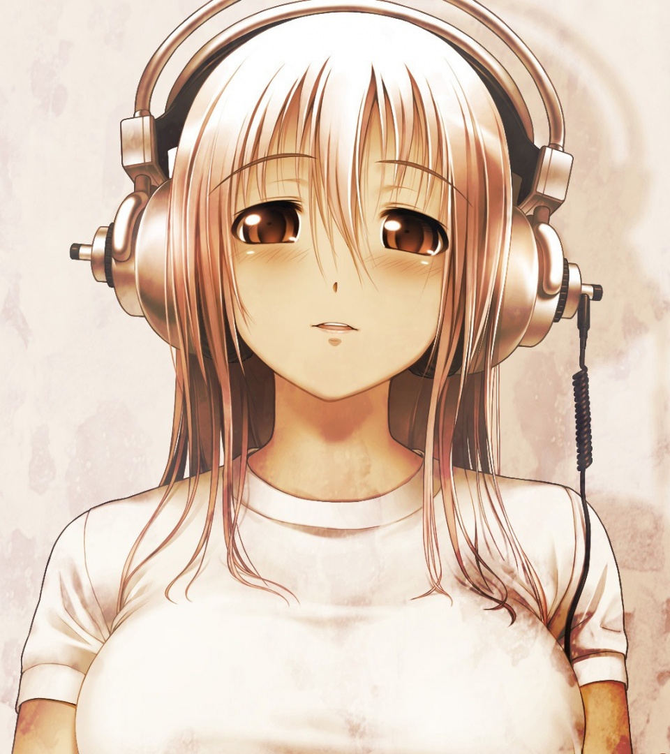 Music Headphones Sadness Eyes
