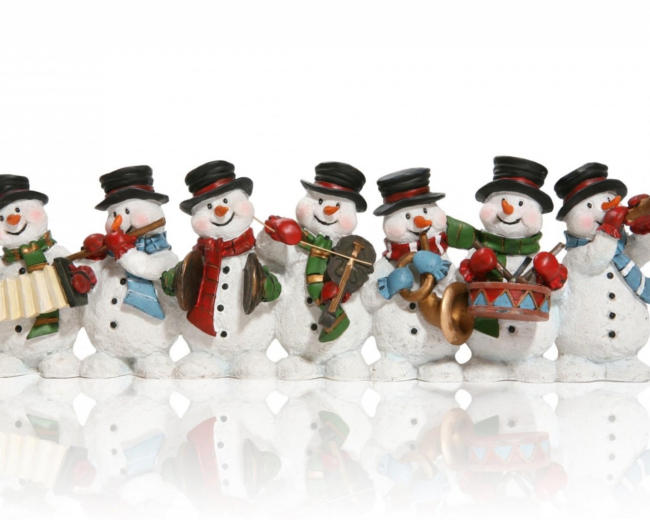 New Year Christmas Snowmen Music
