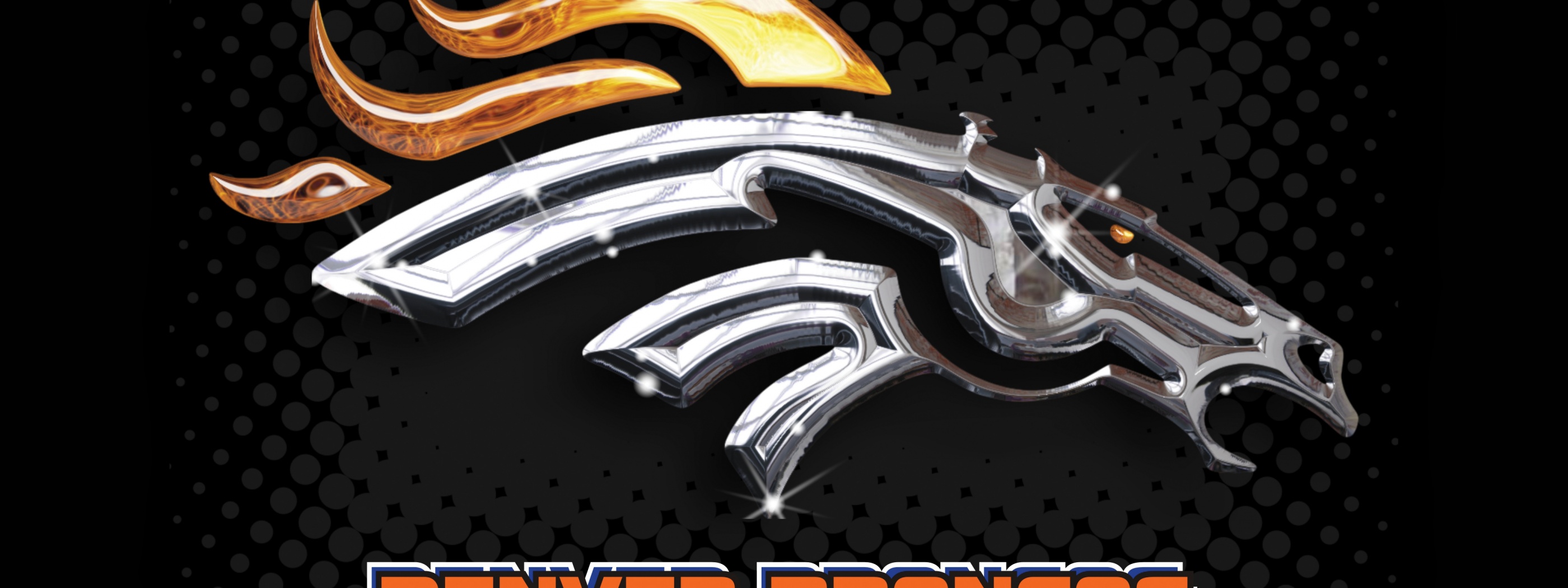 NFL Denver Broncos 3D Logo