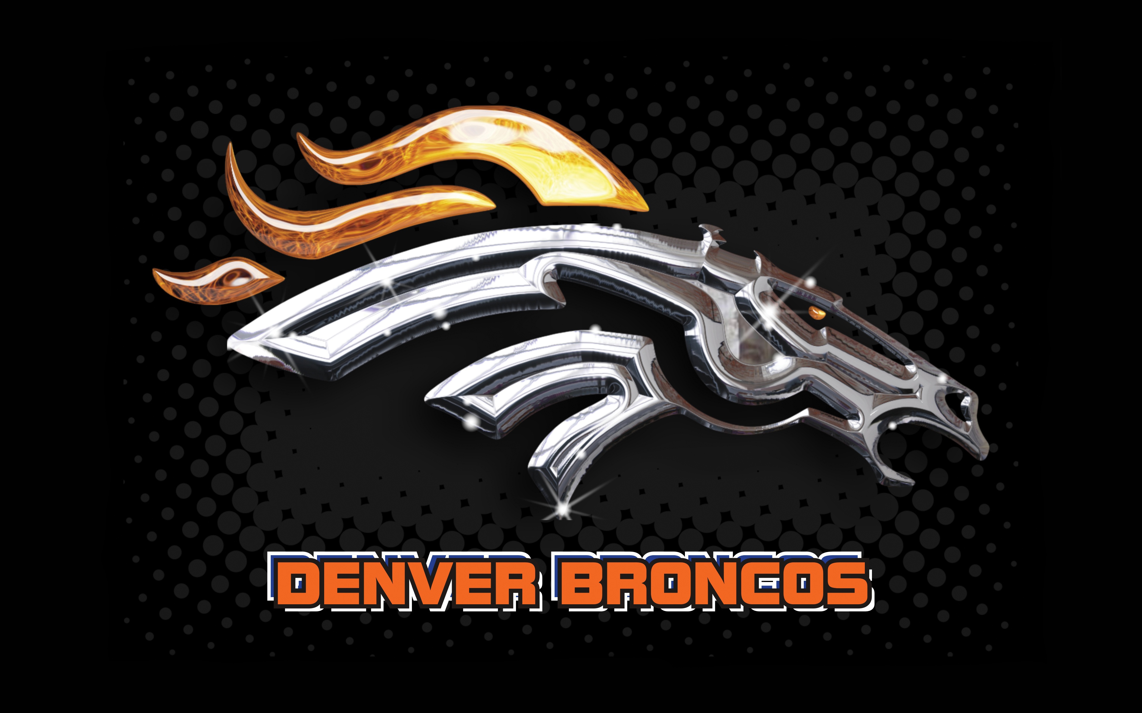 NFL Denver Broncos 3D Logo