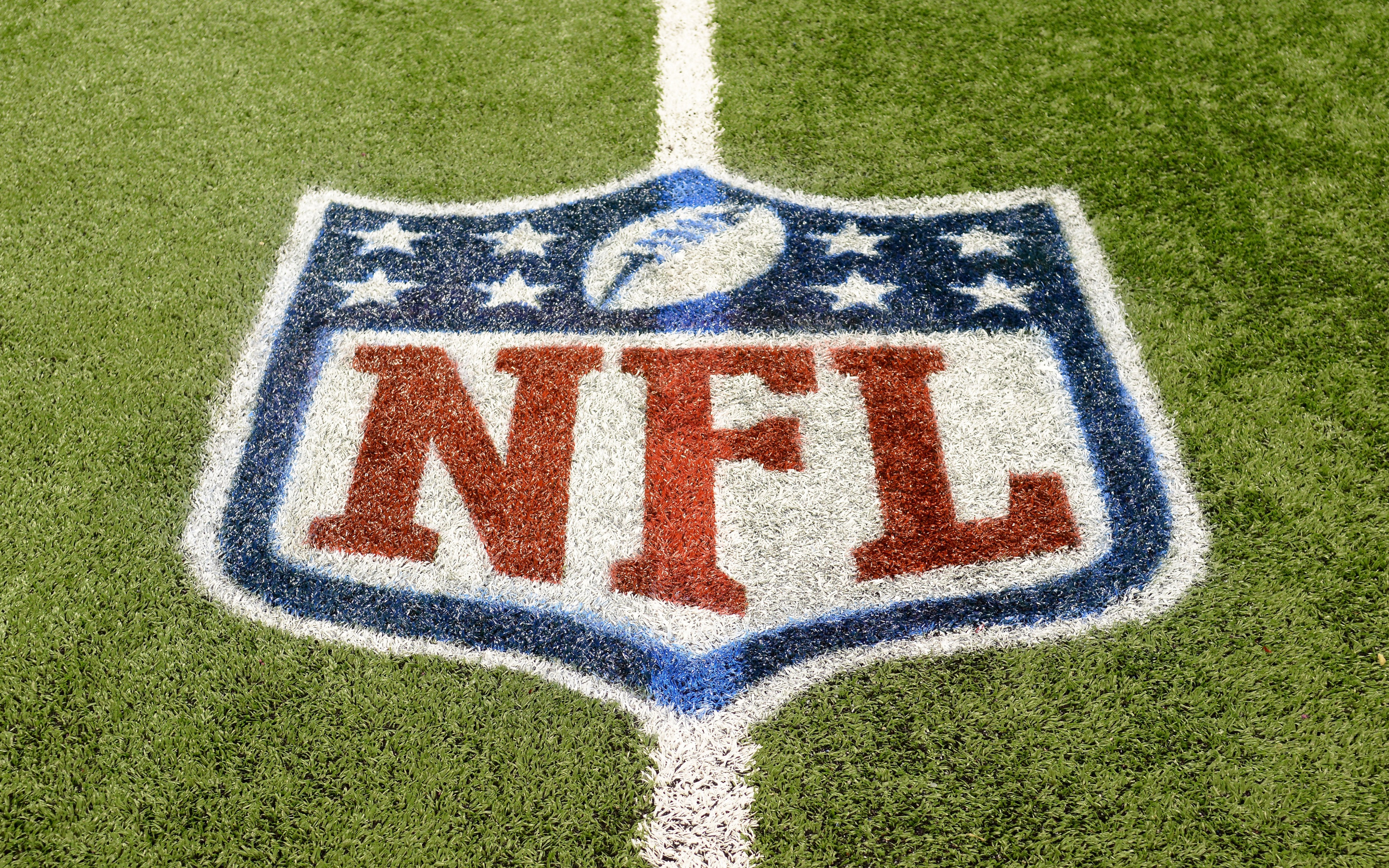 NFL Logo On Grass