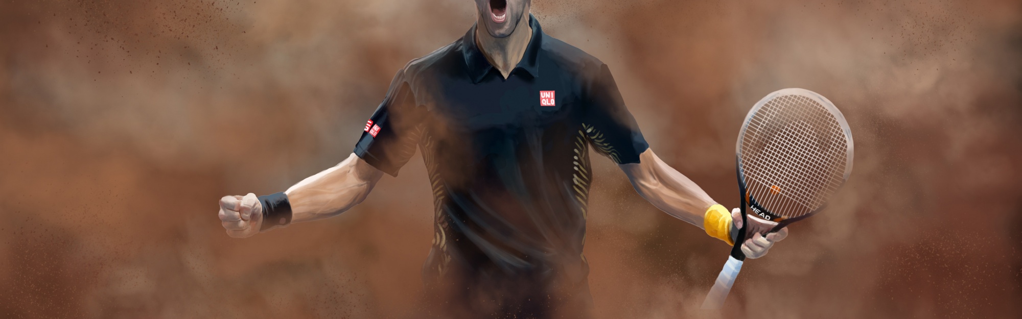 Novak Djokovic Fan Art By Urosh1991