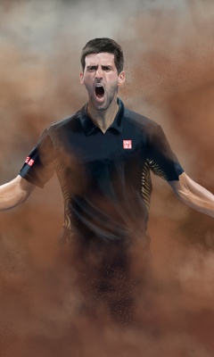 Novak Djokovic Fan Art By Urosh1991