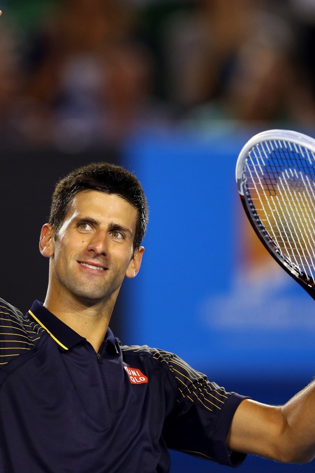 Novak Djokovic Salutes The Audience