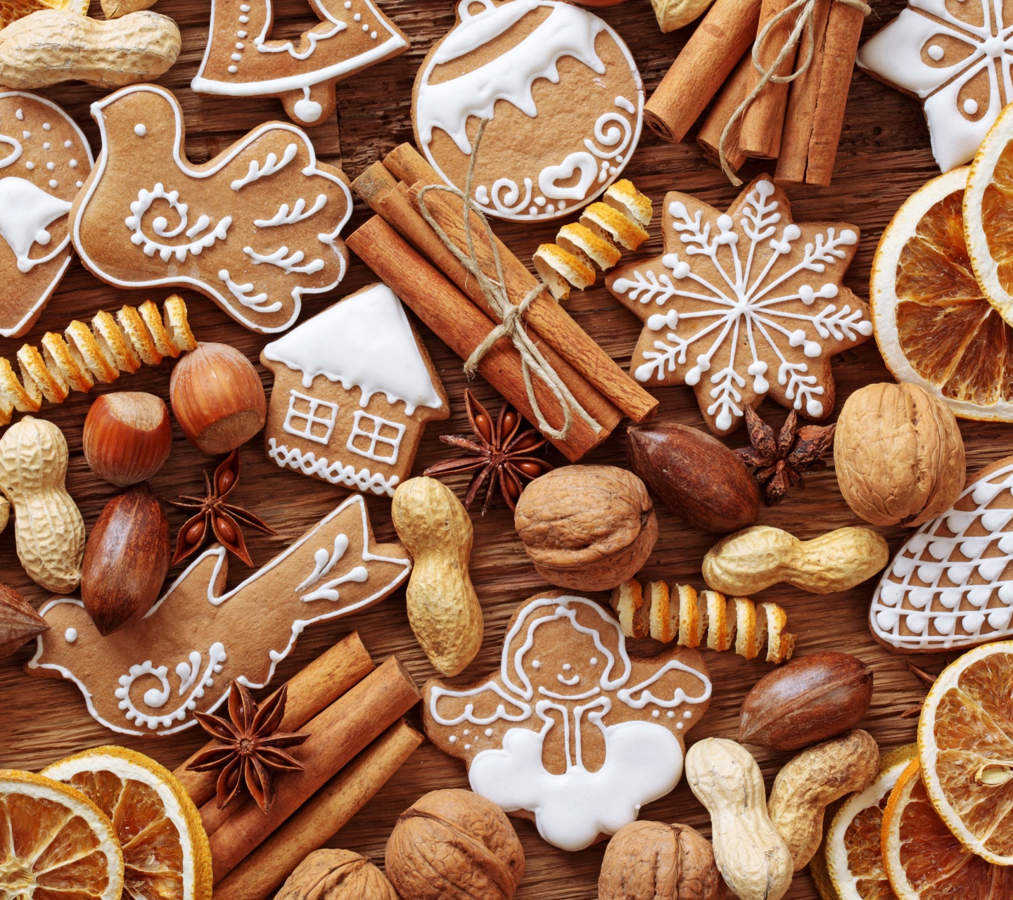 Nuts Cookies Christmas