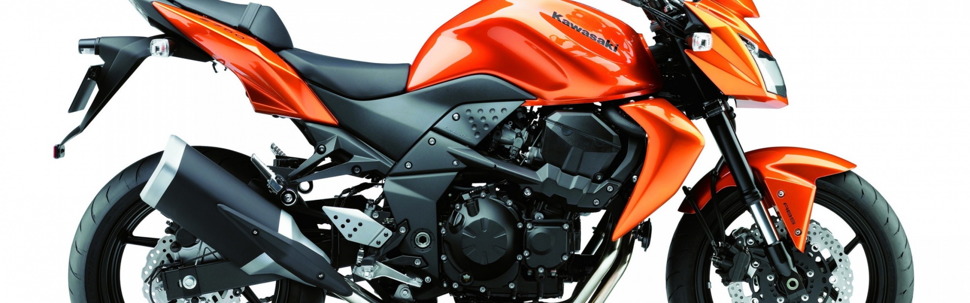 Orange Kawasaki Z750