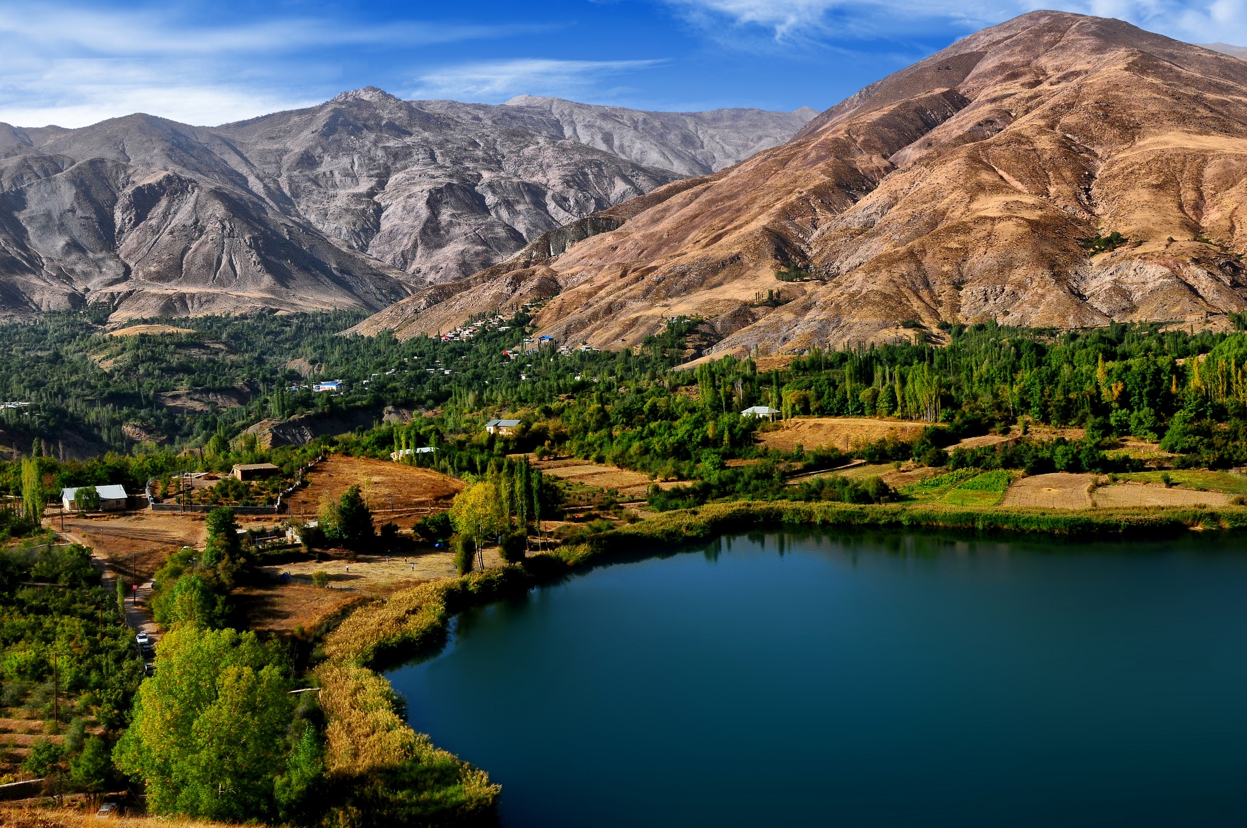 Ovan Lake In Iran
