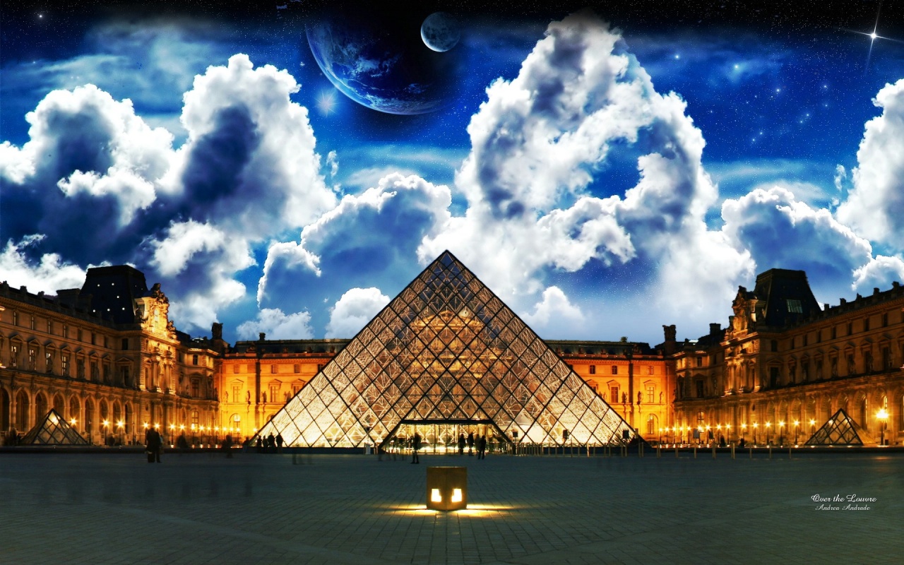 Over The Louvre