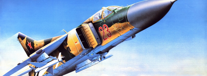 Painting Fighter MiG-23