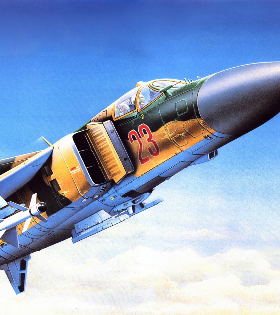 Painting Fighter MiG-23